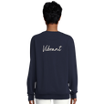Vibrant - "Never too Late" Sweatshirt French Navy 6