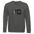 Vibrant - "Never too Late" Sweatshirt Grey Melange 1