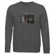 Vibrant - "Never too Late" Sweatshirt Grey Melange 1