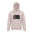 Vibrant - "Never too Late" Hoodie Pale Pink 1