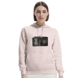 Vibrant - "Never too Late" Hoodie Pale Pink 5