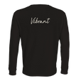 Vibrant - "Never too Late" Long sleeve Deep Black 2