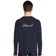 Vibrant - "Never too Late" Long sleeve French Navy 4