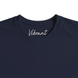 Vibrant - "Never too Late" T-shirt French Navy 2