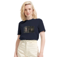 Vibrant - "Never too Late" T-shirt French Navy 6