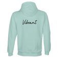 Vibrant - "Never too Late" Hoodie arctic blue 2