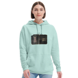 Vibrant - "Never too Late" Hoodie arctic blue 5