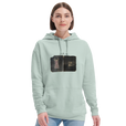 Vibrant - "Never too Late" Hoodie creamy green 5