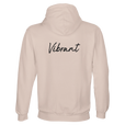 Vibrant - "Never too Late" Hoodie creamy pink 2