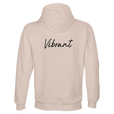 Vibrant - "Never too Late" Hoodie creamy pink 2