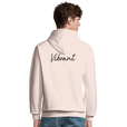 Vibrant - "Never too Late" Hoodie creamy pink 4