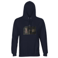 Vibrant - "Never too Late" Hoodie French Navy 1
