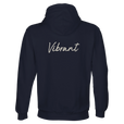 Vibrant - "Never too Late" Hoodie French Navy 2