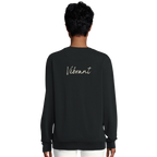 Vibrant - "Never too Late" Sweatshirt Black XS 6