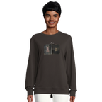 Vibrant - "Never too Late" Sweatshirt deep charcoal grey XS 5