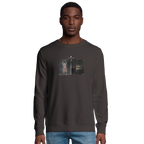 Vibrant - "Never too Late" Sweatshirt deep charcoal grey XS 3