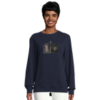 Vibrant - "Never too Late" Sweatshirt French Navy XS 5