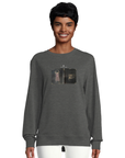 Vibrant - "Never too Late" Sweatshirt Grey Melange XS 5