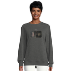 Vibrant - "Never too Late" Sweatshirt Grey Melange XS 5