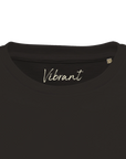Vibrant - "Never too Late" T-shirt Deep Black XS 2