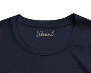 Vibrant - "Never too Late" T-shirt French Navy S 2