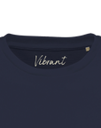 Vibrant - "Never too Late" T-shirt French Navy XS 2