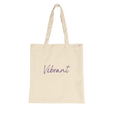 Vibrant - "Never Too Late" Tote Bag Natural 2