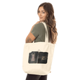 Vibrant - "Never Too Late" Tote Bag Natural 4