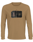 Vibrant - "Never too Late" Long sleeve dark beige 1