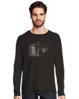 Vibrant - "Never too Late" Long sleeve Deep Black 3