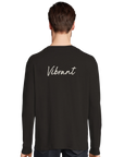 Vibrant - "Never too Late" Long sleeve Deep Black 4