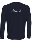 Vibrant - "Never too Late" Long sleeve French Navy 2