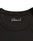 Vibrant - "Never too Late" T-shirt Deep Black 2