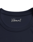 Vibrant - "Never too Late" T-shirt French Navy 2