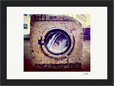Wash It Framed print 13x18 cm / 5x7″ Black frame 57