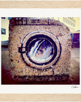 Wash It Framed print 13x18 cm / 5x7″ Wood frame 23