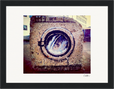 Wash It Framed print 15x20 cm / 6x8″ Black frame 58