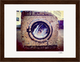 Wash It Framed print 15x20 cm / 6x8″ Dark wood frame 42