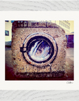 Wash It Framed print 15x20 cm / 6x8″ White frame 7