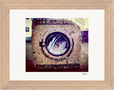 Wash It Framed print 15x20 cm / 6x8″ Wood frame 24