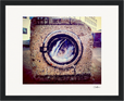 Wash It Framed print 20x25 cm / 8x10″ Black frame 59