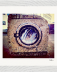 Wash It Framed print 20x25 cm / 8x10″ White frame 8