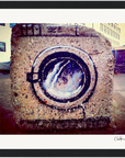 Wash It Framed print 21x29.7 cm / 8x12" Black frame 60