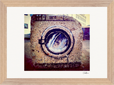 Wash It Framed print 21x29.7 cm / 8x12" Wood frame 26