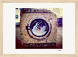 Wash It Framed print 21x29.7 cm / 8x12" Wood frame 26