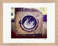 Wash It Framed print 27x35 cm / 11x14″ Wood frame 27