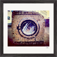 Wash It Framed print 30x30 cm / 12x12″ Black frame 45