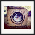 Wash It Framed print 30x30 cm / 12x12″ Black frame 62