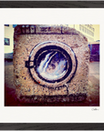 Wash It Framed print 30x30 cm / 12x12″ Black frame 45