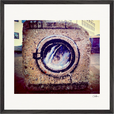 Wash It Framed print 50x50 cm / 20x20″ Black frame 51